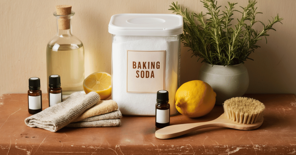 ingredients to make natural laundry detergent