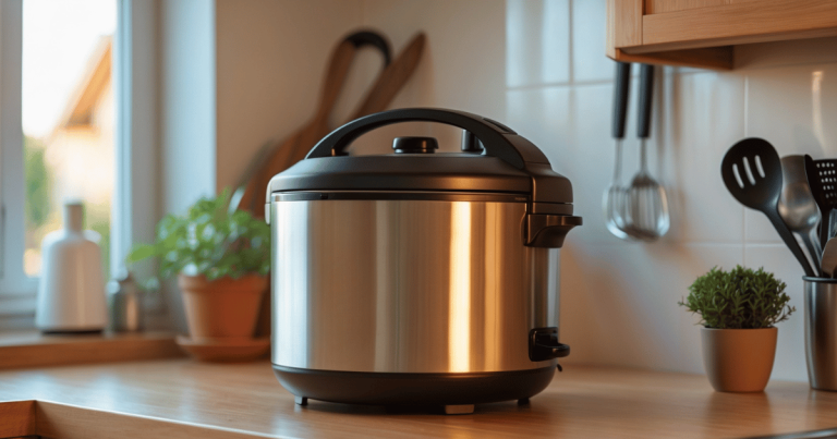 a close up of a rice cooker