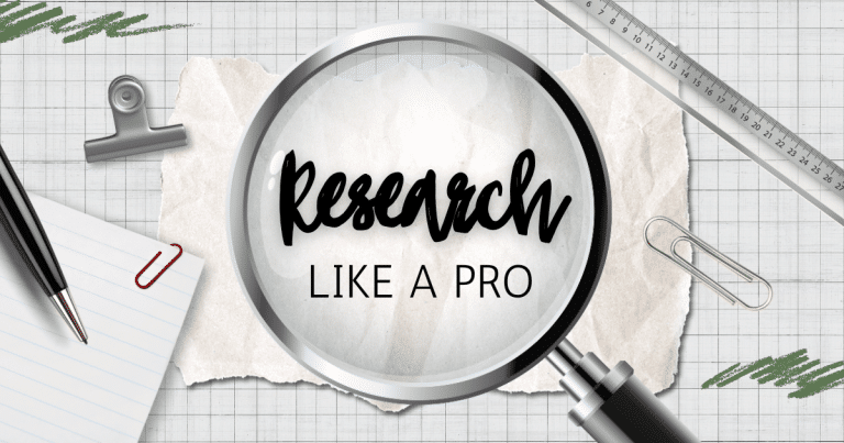 research like a pro